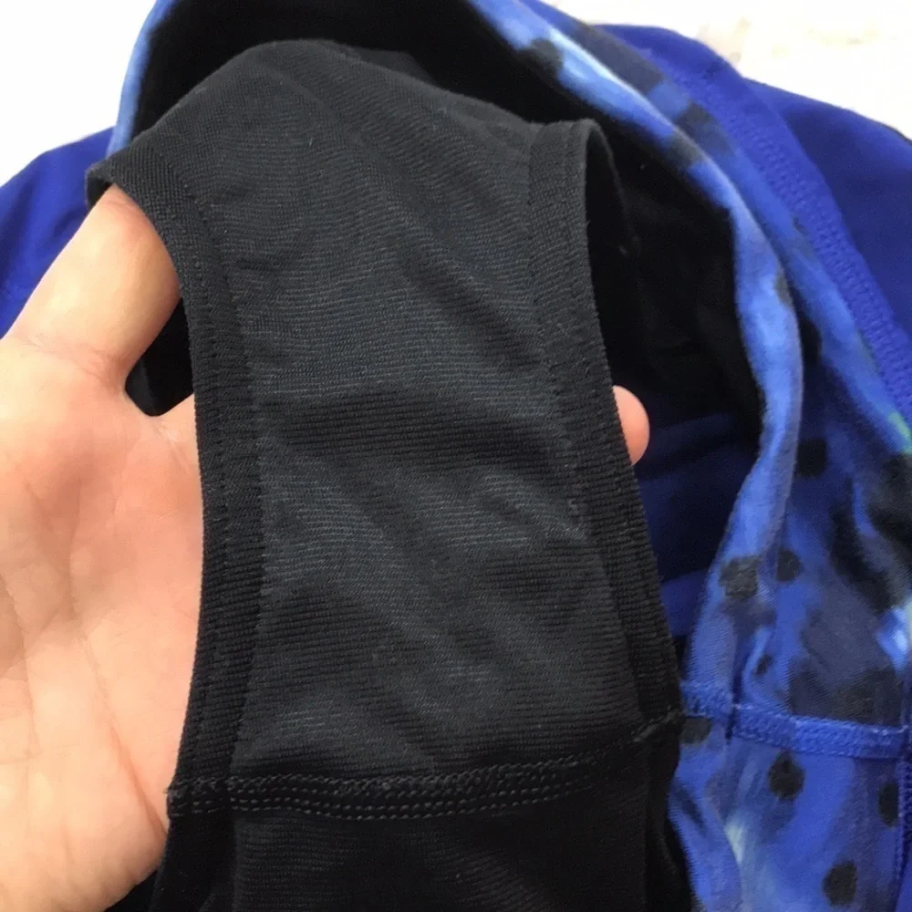 Lululemon Run: Speed Short Sapphire Blue Washi Weave Angel Wing